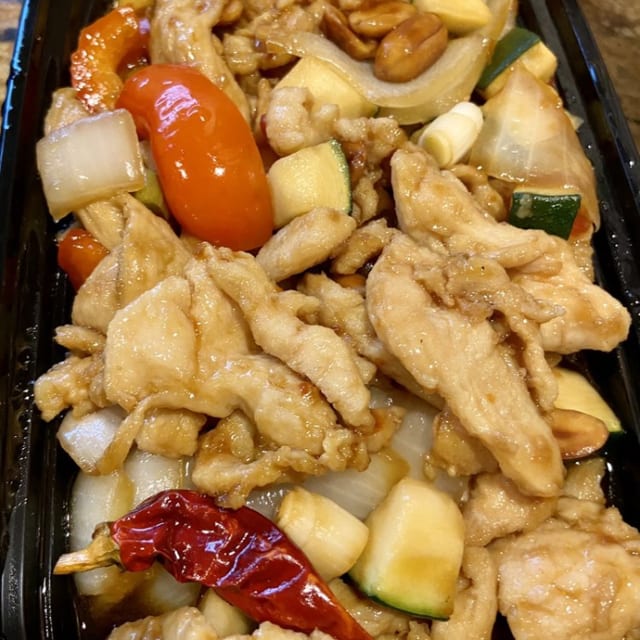 Kung Pao Chicken.