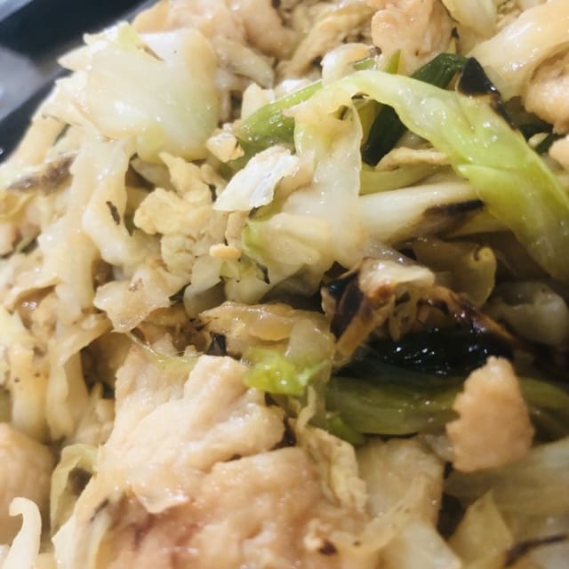Moo Shu Chicken.