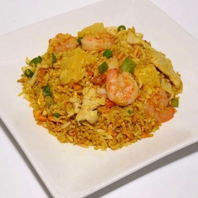 Pineapple Curry Fried Rice.