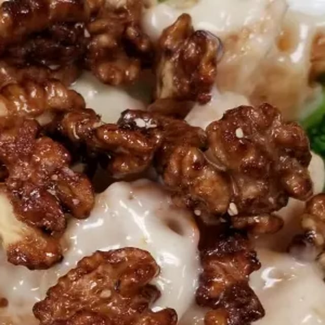 Honey Glazed Walnut Shrimp.