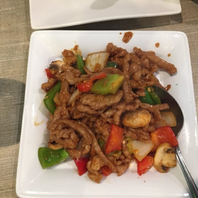 Szechuan Pork.